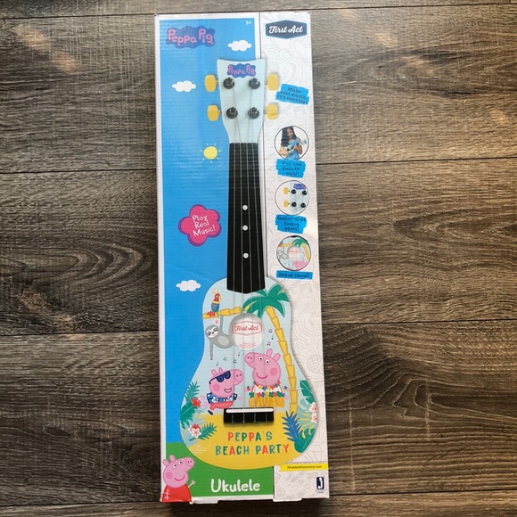 First Act Toys First Act Peppa Pig Beach Party Ukulele Poshmark
